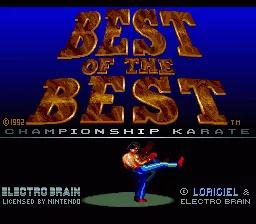 Best of the Best - Championship Karate online game screenshot 1