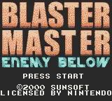 Blaster Master - Enemy Below scene - 7