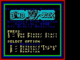 Bomb Jack online game screenshot 1