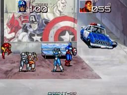 Captain America and the Avengers scene - 6