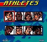 Carl Lewis Athletics 2000 online game screenshot 2