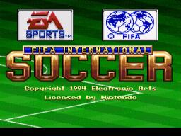 FIFA International Soccer online game screenshot 1
