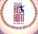 Frank Thomas' Big Hurt Baseball online game screenshot 1