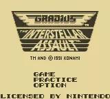 Gradius - The Interstellar Assault online game screenshot 1