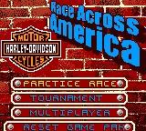 Harley-Davidson - Race Across America online game screenshot 2
