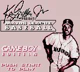 Ken Griffey Jr. Presents Major League Baseball online game screenshot 1