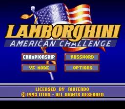 Lamborghini American Challenge online game screenshot 3