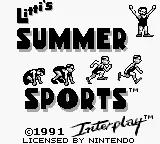 Litti's Summer Sports online game screenshot 2
