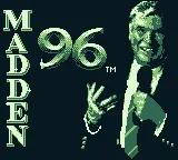 Madden '96 online game screenshot 1