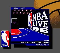 NBA Live 96 online game screenshot 2