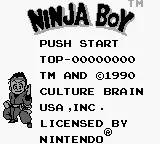 Ninja Boy online game screenshot 1