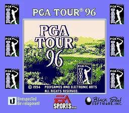 PGA Tour '96 online game screenshot 1