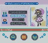 Pop'n Music GB online game screenshot 2