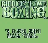 Riddick Bowe Boxing online game screenshot 2