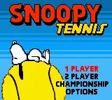 Snoopy Tennis online game screenshot 1