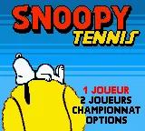 Snoopy Tennis online game screenshot 2