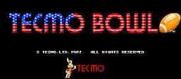 Tecmo Bowl online game screenshot 1