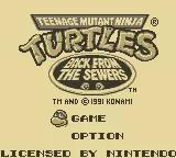 Teenage Mutant Ninja Turtles - Back From the Sewers online game screenshot 1