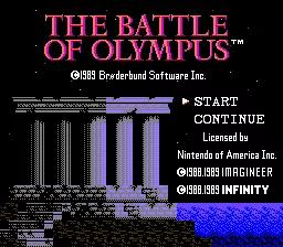 The Battle of Olympus online game screenshot 1