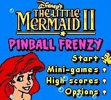The Little Mermaid II - Pinball Frenzy online game screenshot 1