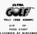 Ultra Golf online game screenshot 1
