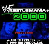 WWF WrestleMania 2000 online game screenshot 1