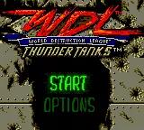 World Destruction League - Thunder Tanks online game screenshot 2