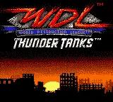 World Destruction League - Thunder Tanks online game screenshot 1