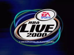 NBA Live 2000 online game screenshot 1
