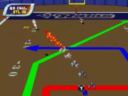 NFL Blitz 2001 online game screenshot 2