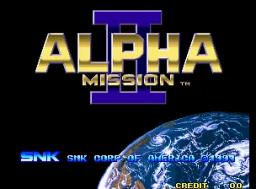 Alpha Mission 2 online game screenshot 1