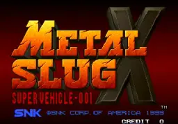 Metal Slug X online game screenshot 1