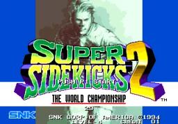 Super Sidekicks 2 online game screenshot 1