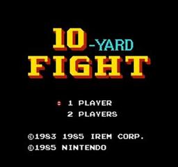 10-Yard Fight online game screenshot 2