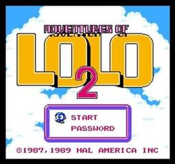 Adventures Lolo II online game screenshot 1
