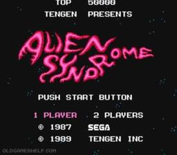 Alien Syndrome online game screenshot 1