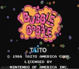 Bubble Bobble online game screenshot 2