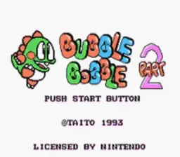 Bubble Bobble 2 online game screenshot 1