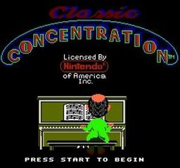 Classic Concentration online game screenshot 2