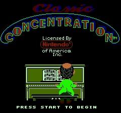 Classic Concentration game screenshot 1 Classic Concentration online game screenshot 1