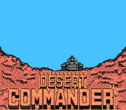 Desert Commander online game screenshot 1