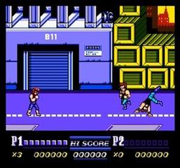 Double Dragon II Jap online game screenshot 1