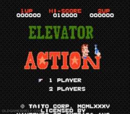 Elevator Action online game screenshot 1