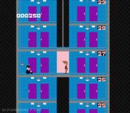 Elevator Action online game screenshot 1