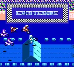 Excitebike online game screenshot 3