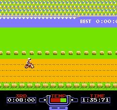 Excitebike online game screenshot 2