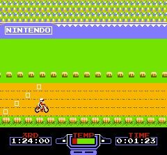 Excitebike online game screenshot 1
