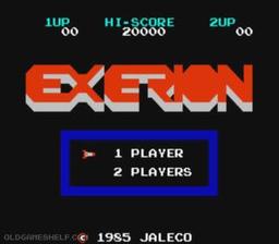 Exerion game screenshot 1 Exerion online game screenshot 1