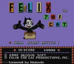 Felix the Cat online game screenshot 2