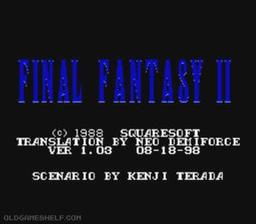 Final Fantasy II online game screenshot 2